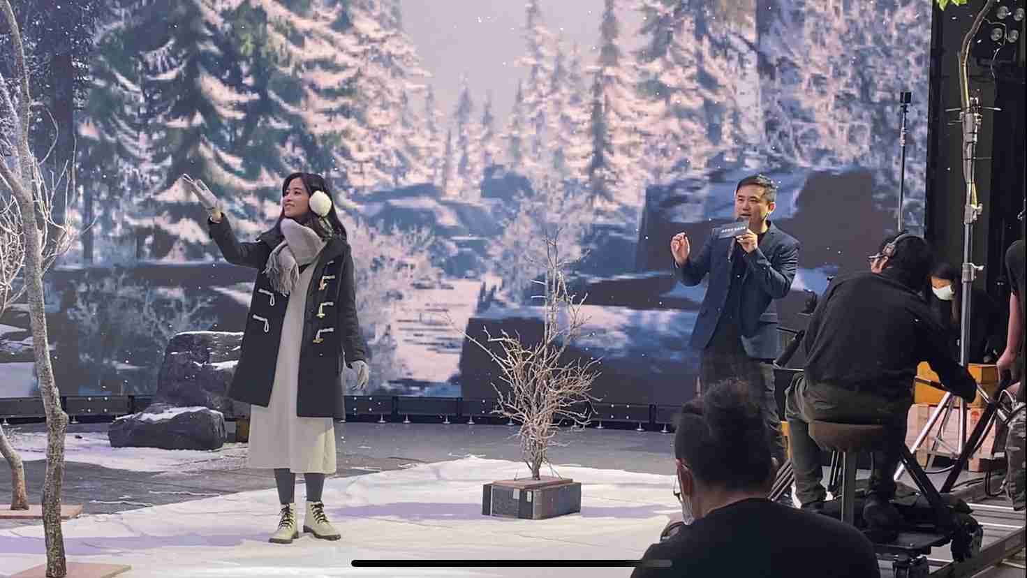 赏金国际以ALED先进显屏技术，，，，与金马奖视觉特效团队“再现影像”携手合作打造LED虚拟摄影棚，，，，提供沉浸式表演体验，，，并精简拍摄成本与时间