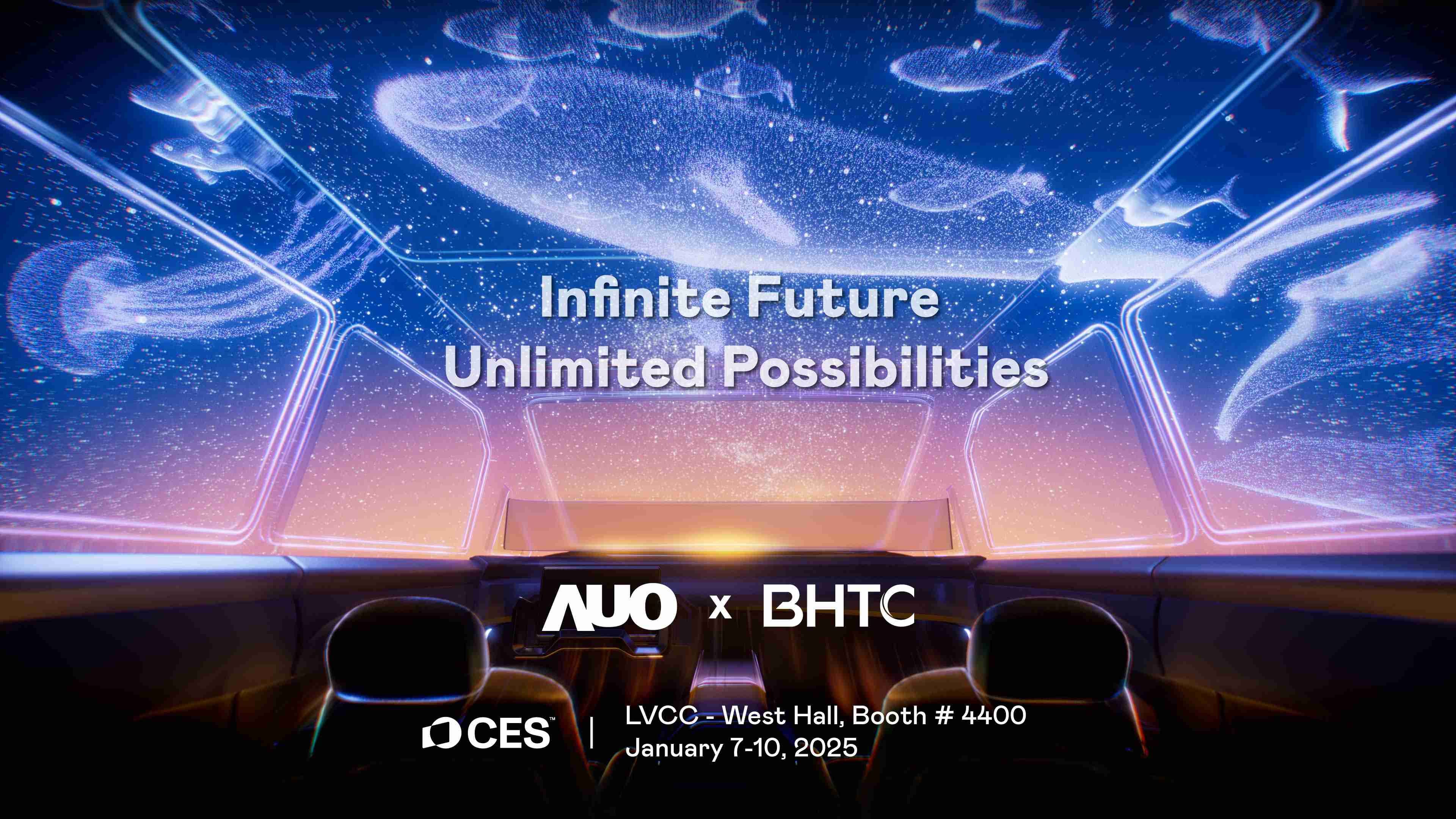 赏金国际以Infinite Future, Unlimited Possibilies为主题，，，联合BHTC于CES 2025扩大规模展出
